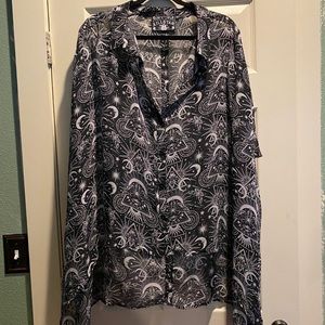 KILLSTAR New Moon Batwing Blouse